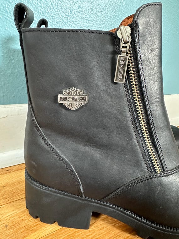 Harley davidson womens boots bootie best sale