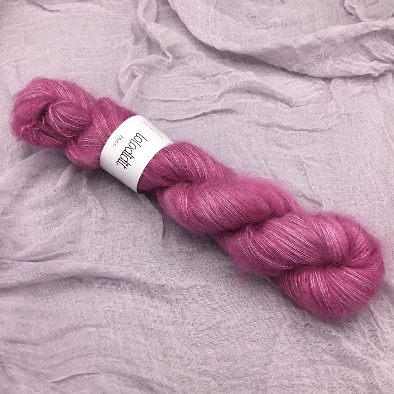MoLo Professor Plum mohairsilk