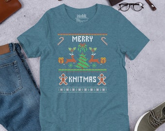 Merry Knitmas - Unisex T-Shirt