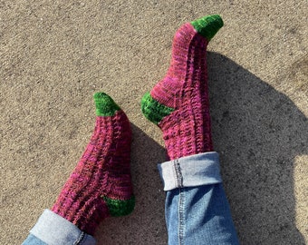 Turbulence Socks Pattern (PDF)