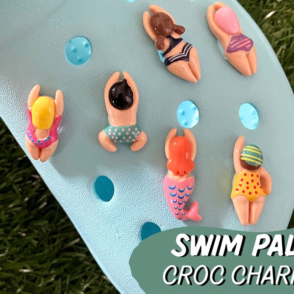 Swim Jibbitz for Crocs Etsy