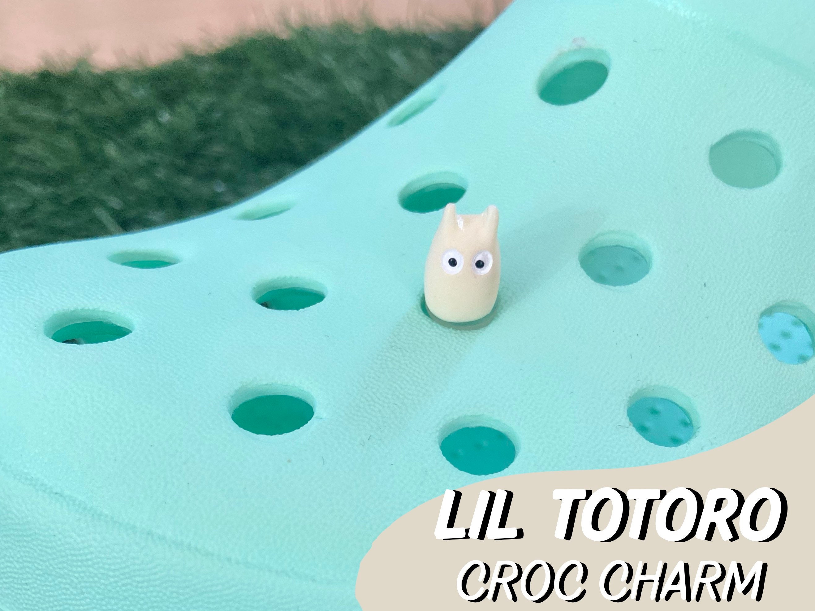 totoro croc charm