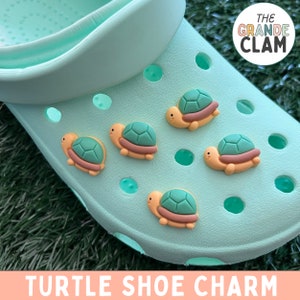 ONE Turtle Shoe Charm // Handmade // Unique // Cottagecore
