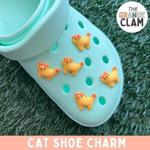 ONE Cat Shoe Charm // Handmade // Unique // Pet // Animal // Kitty // Kitten