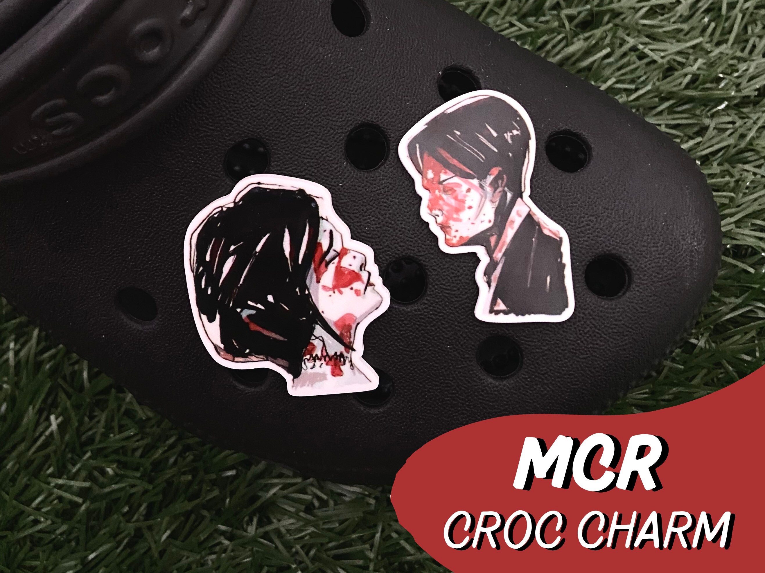 emo croc charms