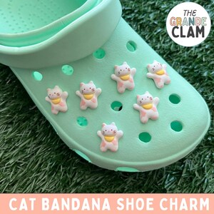 ONE Cat Shoe Charm // Handmade // Unique // Pet // Animal // Kitty // Kitten