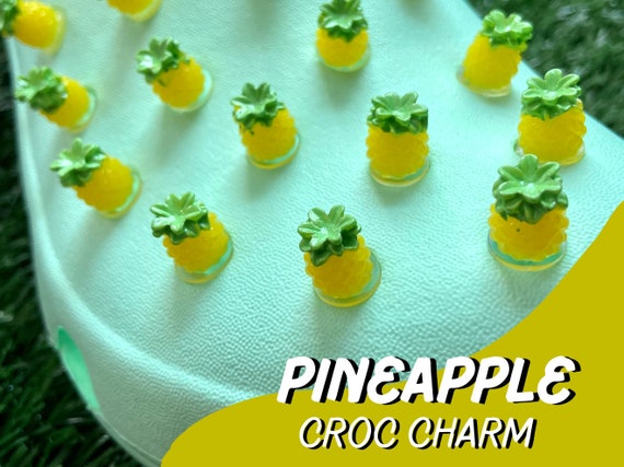 pineapple croc charm