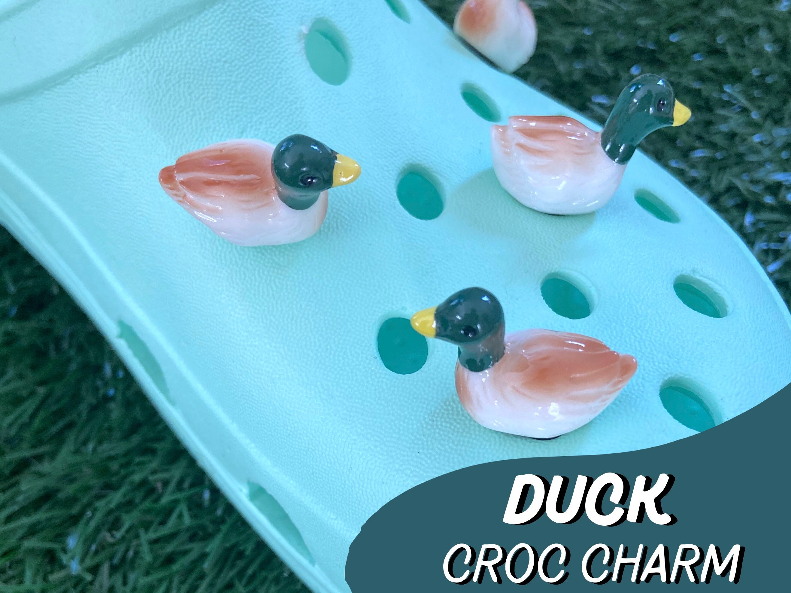 duck croc charm