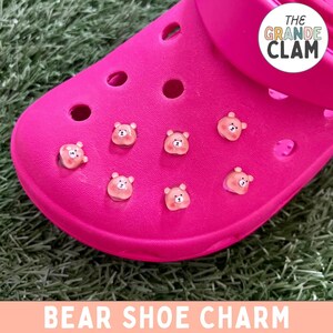 ONE Micro Bear Shoe Charm // Handmade // Unique // Cottage Core // Cute // Kawaii