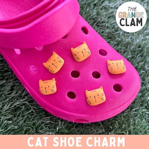 ONE Cat Shoe Charm // Handmade // Unique // Pet // Animal // Kitty // Kitten