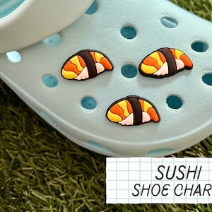 ONE Sushi Shoe Charm // Handmade // Food // Unique // Funny // Kitsch //