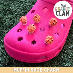 ONE Muffin Shoe Charm // Handmade // Unique // Food // Yummy // Kawaii