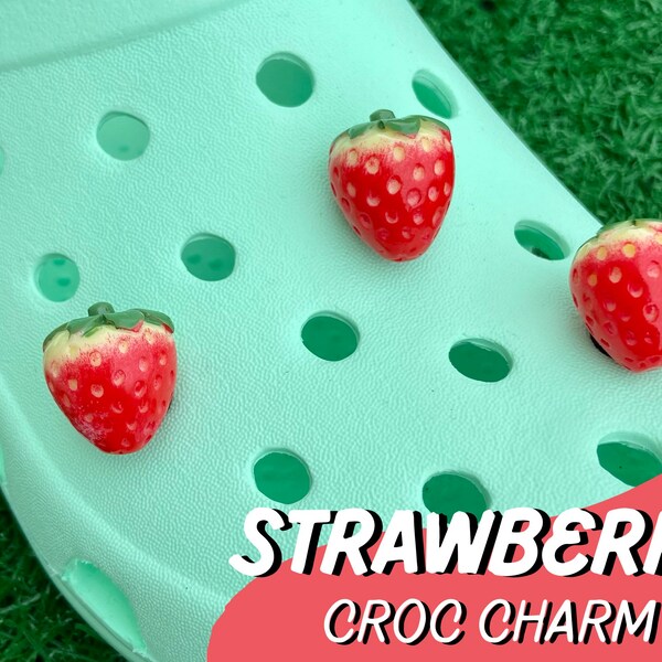 Strawberry Crocs Etsy