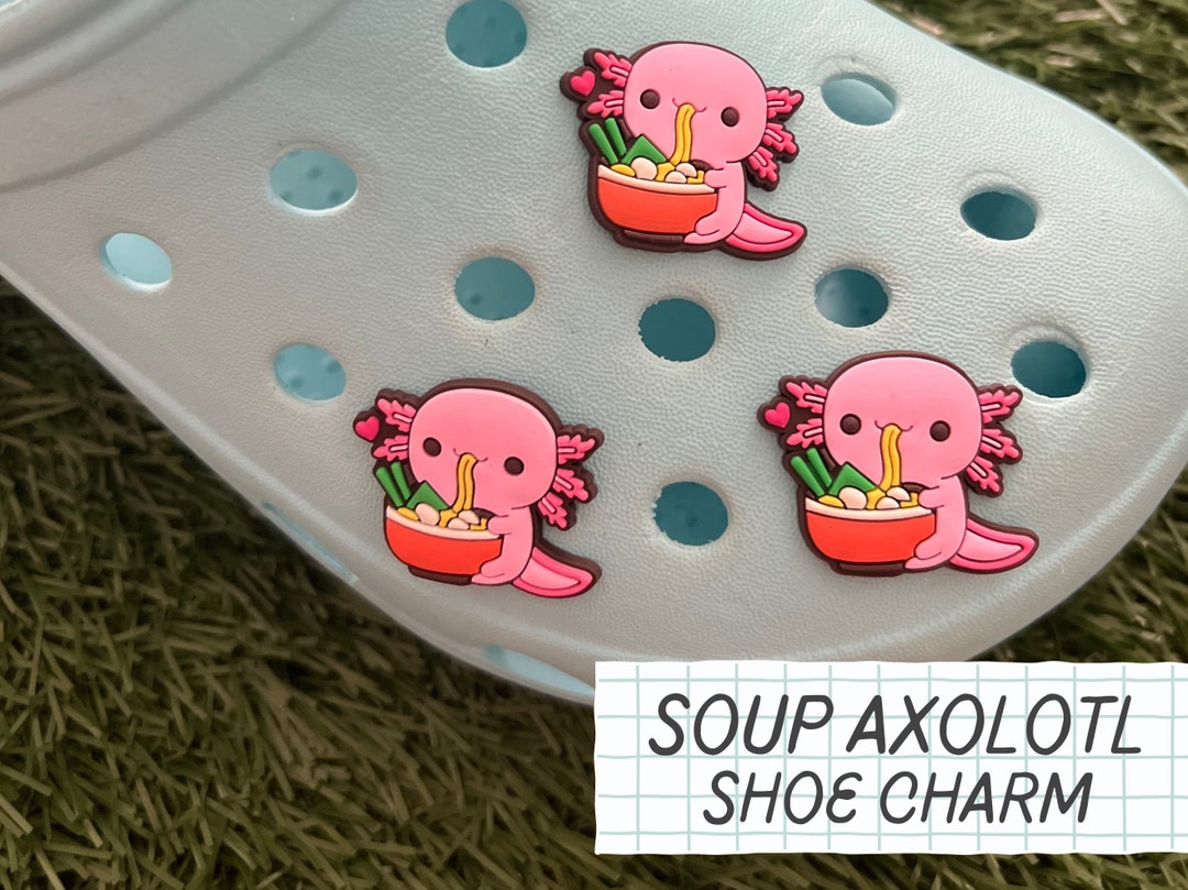 Axolotl Croc Charms