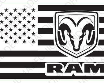 Dodge Ram 1986 2005 Car Vector Dodge Pickup Dodge Svg Etsy