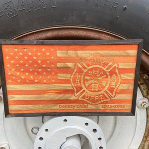 Custom Fire Department Maltese Cross