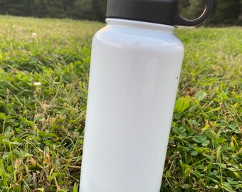 Blank 32oz White Water Jug Tumbler, Ready to Ship