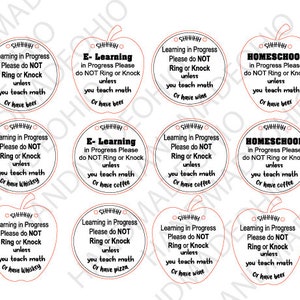 SVG, Glowforge ready, Back to school learning in progress signs, instant download