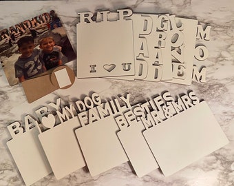 MDF sublimation picture frame