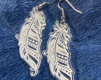 Bohemian Feather earrings