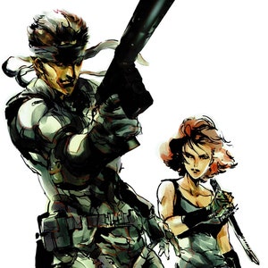 Metal Gear Solid - Poster 13x19