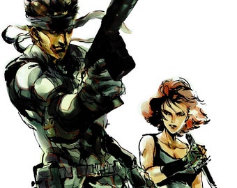 Metal Gear Solid - Poster 13x19