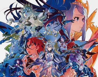 ファイアーエムブレム　エンゲージ　サイン入りポスター ファイアーエムブレム エンゲージ アートワーク - ポスター 13x19