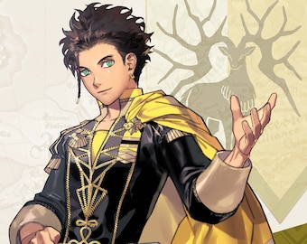 Fire Emblem Three Houses Claude - Poster 13x19