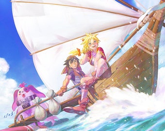 Chrono Cross - Poster 13x19 - Etsy