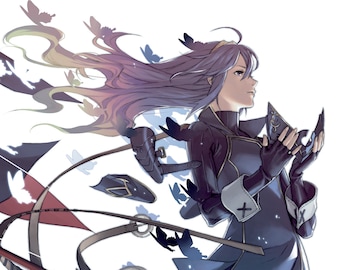 Fire Emblem Awakening Lucina Artwork - Poster 13x19