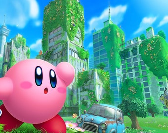 Kirby y la tierra olvidada - Nintendo Switch con Ecuador