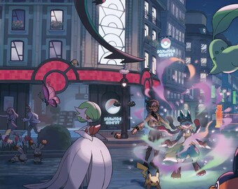 Pokemon Legends Z-A - Poster 13 X 19 - Etsy
