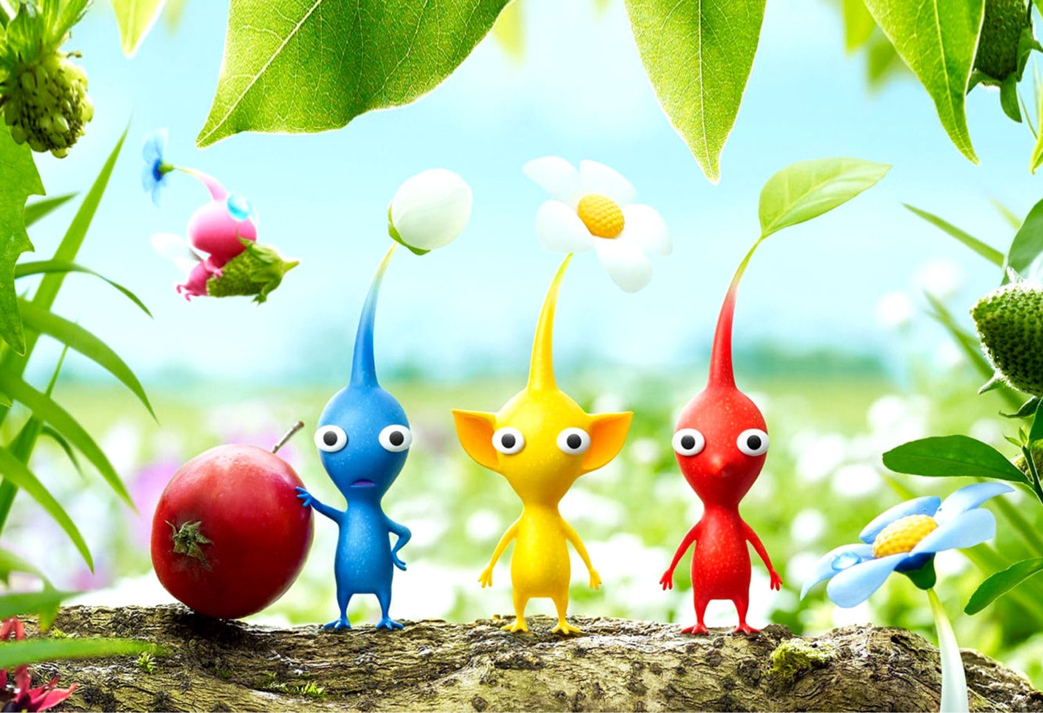 Pikmin 3 Red Yellow Blue - Poster 13x19 - Etsy Hong Kong
