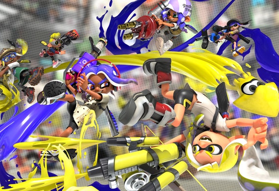 Turf War Splatoon With Friends Splatoon Local Multiplayer Switch