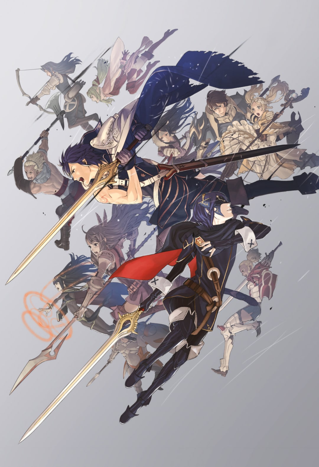 非売品】ファイアーエムブレム 覚醒 任天堂 B2 サイズ メタル