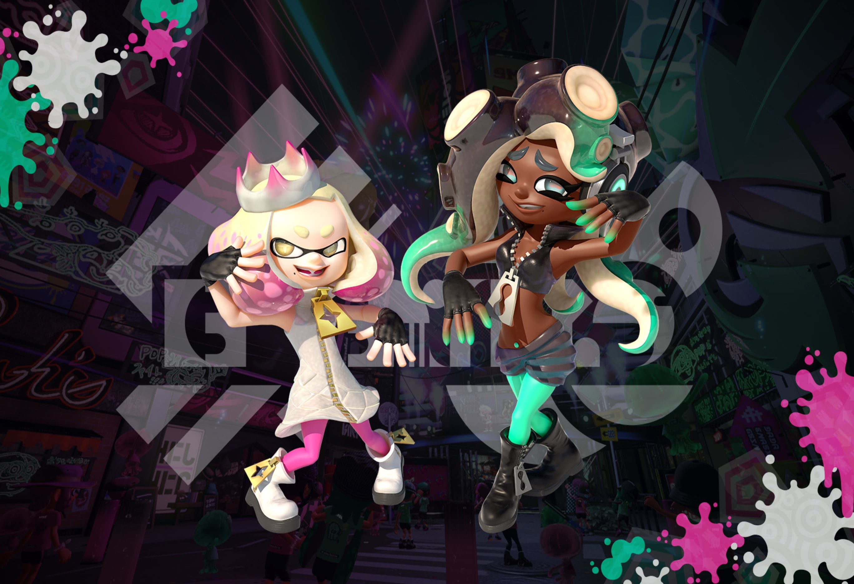 Splatoon 2 Pearl and Marina- Poster 13x19 - Etsy