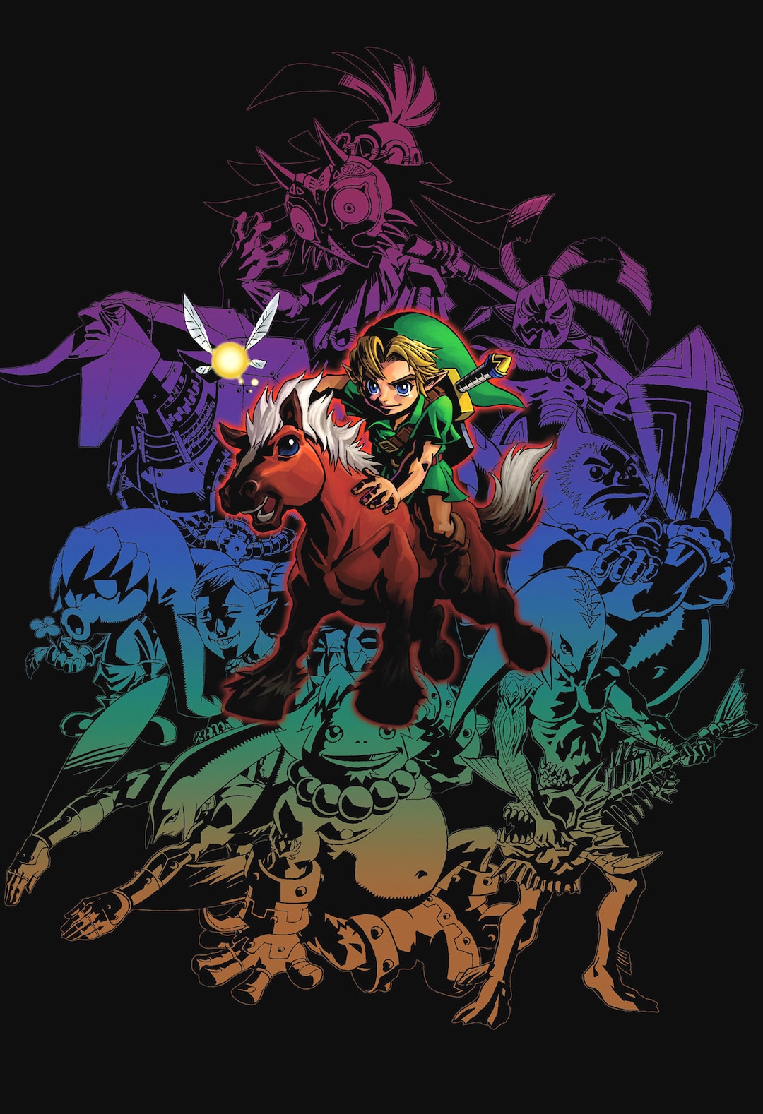 The Legend of Zelda Custom Box Art A4 297x210mm or 8x10 