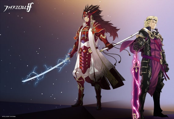 ファイアーエムブレム if サイファ　プレイマット　リョウマ　マークス　ラバー lead-netstore_feb14271809tt057