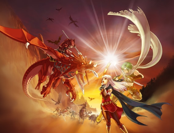 人気沸騰ブラドン ファイアーエムブレム 暁の女神 - ポスター 13x19 - Etsy 日本 コレクション