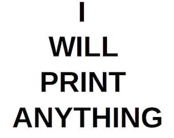 Custom Poster 13x19