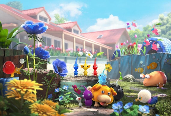 Pikmin 4 - Poster 13x19 - Etsy