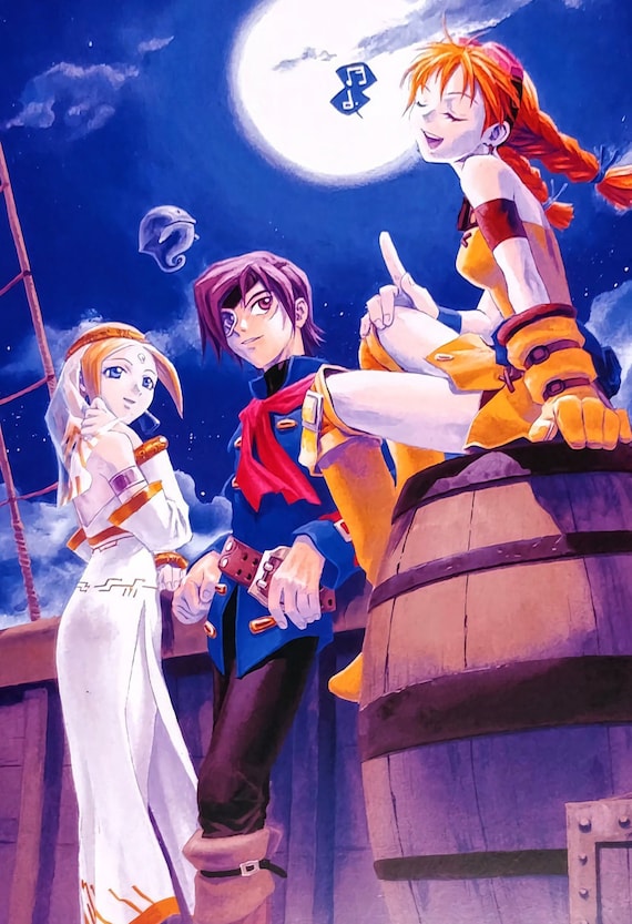 Skies of Arcadia: Legends - Poster 13x19 - Etsy Skies of Arcadia: Legends - Poster 13x19 - Etsy