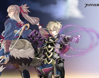 ファイアーエムブレムif：レオとタクミ - ポスター 13x19 - Etsy 日本