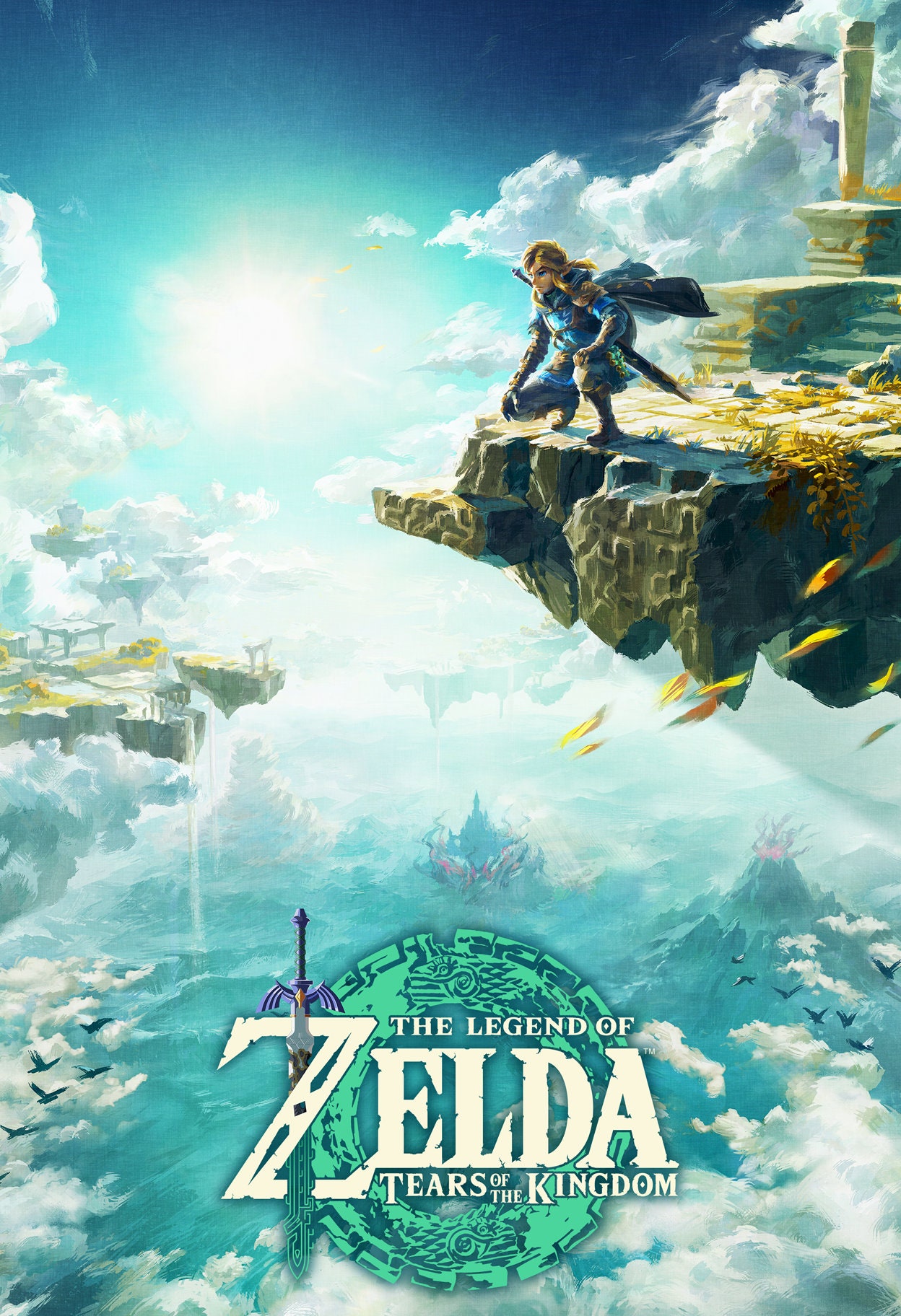 The Legend of Zelda: Tears of the Kingdom Poster 13x19 - Etsy