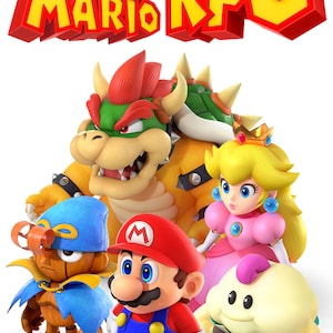 Super Mario RPG - Affiche 13 x 19