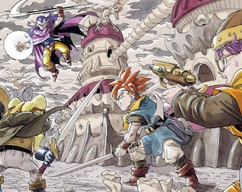 クロノ・トリガー　ポスター Amazon.co.jp: Chrono Trigger（クロノ・トリガー） ポスター
