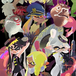 Splatoon 3 Hero Mode - Poster 13x19