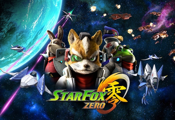 STAR FOX ZERO 3 NINTENDO Wii U GAME #