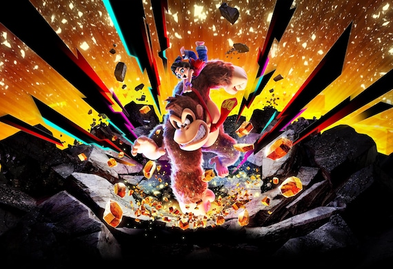 Donkey Kong Bananza - Poster 13x19 - Etsy