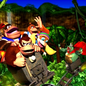 希少　店頭用　ドンキーコング リターンズ　DONKEY KONG　販促ポスター Donkey kong 64 poster - Etsy 日本
